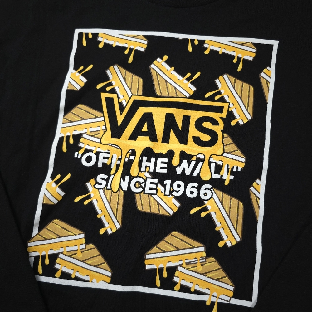 Vans Cheesy Box LS Tee Black - Picture 2 of 3